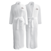 Peignoir de bain long en coton gaufré de qualité supérieure, très doux et luxueux pour femmes, 2024, 100% coton, peignoir d'hôtel