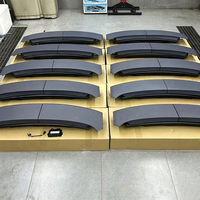 Kit carrosserie style Turbo pour Porsche Panamera 971 2017-2023, mise à niveau avec aileron arrière électrique à trois étapes, kit de modification du pare-chocs