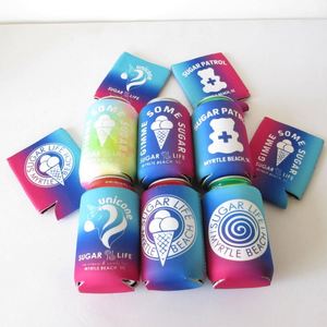 Custom Logo Neoprene Insulated Collapsible Stubby Beer Sleeve Daily Life Use Personalized Can Cooler Coozies with Custom Logo - Product Image 5