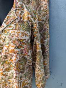 Hecho a mano hermoso algodón PJ Set Floral impreso ligero transpirable y suave regalos para ella - Product Image 3