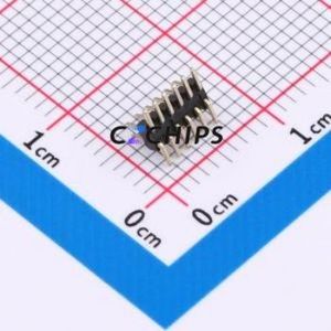 A100US-WS06P Pin Header SMD,P=1mm Connector ( Pin Structure: 2x6P )( Pitch: 1mm )( Row Spacing: 1mm ) - Product Image 2