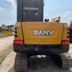 Excavatrice SANY SY60 d'occasion à 95% neuve, faible nombre d'heures de fonctionnement, excavatrice sur chenilles CE/EPA, mini-excavatrice SANY SY60 de 6 tonnes à vendre - Product Image 3