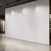 Panel de Exhibición Comercial WYRAX de Cristal de Carbono Blanco Brillante