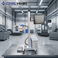 Máquina de Marcado Láser de Fibra HG-FX-D100, Máquina de Grabado Láser CNC de Alta Precisión para Marcado Industrial de Metales en Línea de Producción
