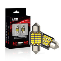 LANSEKO G15 CANBUS LED Dome Light 41MM 39MM 36MM 31MM 28MM LED de voiture Festoon LED Ampoule sans erreur pour la lecture de carte Ampoule de licence