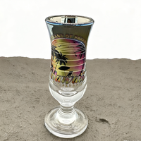 Verres à whisky fantaisie Hawaï personnalisés en gros, souvenirs touristiques, souvenirs de voyage, gobelet à shot, verre à liqueur durable et réutilisable