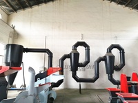 Séchoir à flux d'air de bonne qualité Équipement de séchage de la sciure Séchoir à air pour la sciure Nouveau design Séchage des petits tuyaux