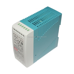 Alimentation universelle industrielle sur rail DIN Meanwell MDR-60-12 60W à sortie unique 12V 5A, mini convertisseur catalytique - Product Image 1