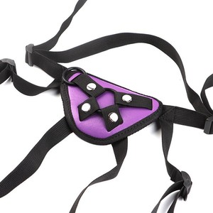 Porter des pantalons en cuir, des sous-vêtements pour le pénis, des pantalons pull-up, des pantalons en cuir unisexes à lacets, des jouets sexuels - Product Image 2