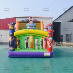 Gran Tobogán Inflable <span class=keywords><strong>de</strong></span> PVC para Exteriores, Castillo Inflable <span class=keywords><strong>Paw</strong></span> <span class=keywords><strong>Patrol</strong></span> para Niños, Parque <span class=keywords><strong>de</strong></span> Diversiones, Tobogán Acuático Inflable en Venta - Product Image 4