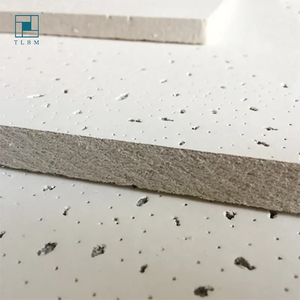 El techo suspendido acústico moderno <span class=keywords><strong>2x2</strong></span> teja el tablero de fibra mineral para el edificio y la construcción de oficinas - Product Image 6