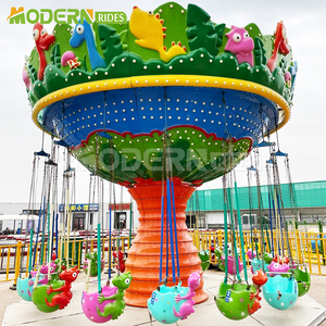 Nueva atracción de diseño para parques de diversiones infantiles, para niños y adultos, columpio giratorio, sillas voladoras en venta - Product Image 2