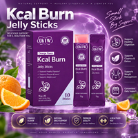 Bâtonnets de gelée OKTW Kcal Burn pour une digestion saine, perte de poids, brûleur de graisse, contrôle de l'appétit, complément alimentaire – Approvisionnement direct usine