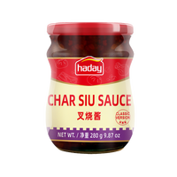 Salsa Haday Char Siu de 280g | Salsa BBQ estilo Cantonés y salsa asada cantonesa | Salsa BBQ cantonesa sin MSG añadida
