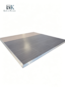 RK Easy to Install Portable Dance Floor Wooden Grain Panel Modern Dance Floor Panel for Wedding <b>Decoration</b> Dance Studio - Product Image 1