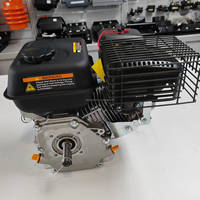 Motor de gasolina Loncin G200F de 6.5HP y 196cc de 4 tiempos para compactadora de placas, bomba de agua, generador, alisadora de hormigón, reemplaza a GX160 GX200