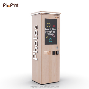 Phổ biến thanh ảnh ngay lập tức máy in tương tác ảnh Booth với với đầu đọc thẻ cho trung tâm mua sắm - Product Image 2