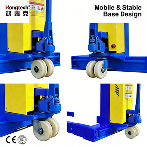Elevador Hidráulico Móvil Inalámbrico de un Solo Poste, 8500 kg, Eléctrico, de 4 Columnas, para Camiones y Autobuses, con Certificación CE, Hongtech - Product Image 2