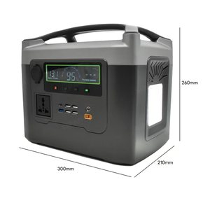 สถานีพลังงานสำรองแบบพกพา OEM ODM 600W พร้อมระบบชาร์จพลังงานแสงอาทิตย์และรถยนต์ รองรับการชาร์จแบบไร้สาย สำหรับการตั้งแคมป์และใช้ในบ้าน - Product Image 2
