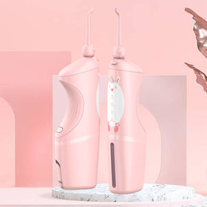 USB portatile ricaricabile elettrico elettrico per bambini Cordless di plastica per la pulizia dei denti acqua Flosser per uso domestico Hotel bambino - Product Image 6