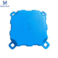 Module de quai flottant durable 500x500x400mm 10 kg HDPE 230 Kg/m² Résistant aux UV pour système de marina domestique ou bassin à poissons