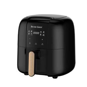 Giá xuất xưởng tốt nhất 10L vuông không dầu Nồi chiên không khí 1800W màn hình cảm ứng kỹ thuật số hộ gia đình RV sử dụng mẫu miễn phí có sẵn. Bền - Product Image 1