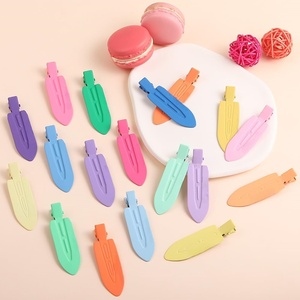 Barrettes plates personnalisées en gros pour salon, épingles à cheveux sans pli ni trace, pinces à cheveux en métal sans pli ni déformation - Product Image 2