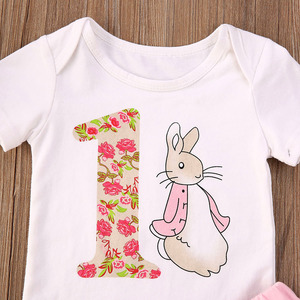 Vêtements de mode pour enfants, vêtements décontractés pour bébés, ensembles en coton pour filles avec jupe tutu pour la Thaïlande - Product Image 4