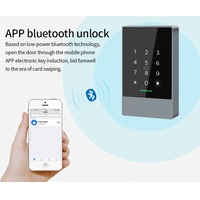 Máquina de Control de Acceso con Teclado Táctil WiFi Inteligente, Gestión por Aplicación Móvil y Lector de Tarjetas RFID