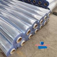 Film PVC transparent souple et flexible en rouleau