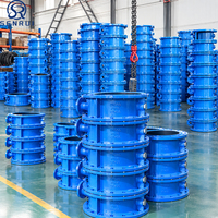 Clapet anti-retour papillon à double plaque DN100 PN16 DH77X avec corps en fonte ductile, tige de disque en acier inoxydable 304, ressort et siège en EPDM, taille 4 pouces