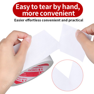 Trung Quốc yongyu manufacturerstock kích thước tùy chỉnh hai mặt bông giấy cuộn HEM hemming vải tự dính phim hai mặt băng - Product Image 4