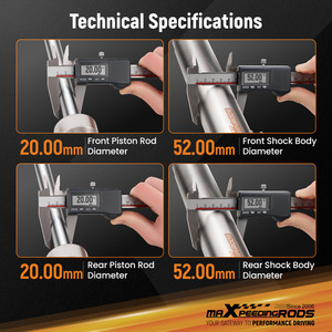 Maxpeedingods thoải mái cuộn dây thanh chống Kit cho Honda Accord 2003-2007 <span class=keywords><strong>Acura</strong></span> TSX 2004-2008 - Product Image 4