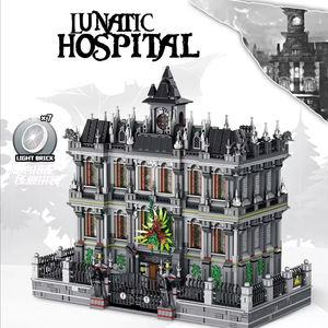 MOC 613002 Set de Bloques de Construcción Hospital Psiquiátrico, Casa del Terror, Castillo de la Locura, Ladrillos de Juguete para Niños, Regalos de Cumpleaños - Product Image 6