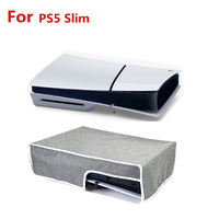 Remplacement de la housse anti-poussière pour la console PS5 Version numérique et CD Peau de protection pour la housse anti-poussière mince PS5