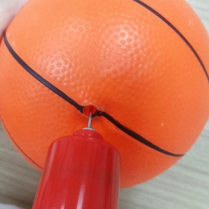 Pompe à <span class=keywords><strong>ballon</strong></span> <span class=keywords><strong>de</strong></span> <span class=keywords><strong>basket</strong></span>-ball portable à pousser à la main, idéale pour les fêtes d'anniversaire, adaptée aux enfants - Product Image 2