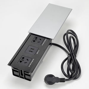 <span class=keywords><strong>Prise</strong></span> de bureau coulissante cachée personnalisée avec type C, alliage d'aluminium, multifonction, <span class=keywords><strong>prise</strong></span> de bureau coulissante universelle - Product Image 5