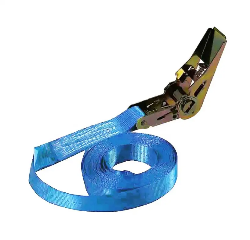 factory direct sale 25mm 800kgs handiness Cargo Lashing Strap Ratchet Tie Down strap