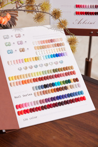 Vernis à <span class=keywords><strong>ongles</strong></span> gel UV/LED de couleur designer, 156 couleurs, non toxique, écologique, automne/hiver 2025, nouveauté spéciale <span class=keywords><strong>pour</strong></span> les magasins - Product Image 2