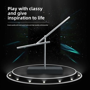 <span class=keywords><strong>Pendule</strong></span> de Newton de haute qualité, ornement scientifique de physique, machine à mouvement perpétuel, décoration de bureau pour la maison et le bureau - Product Image 4