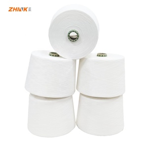 Fil à tricoter Premium Compact-Siro Spinning 30S T/Combed Cotton/W/R 35/25/25/15, mélange de fils ultra-doux, anti-boulochage - Product Image 6
