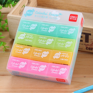 12/36 Cái Bút Chì Tẩy Cao Su Thạch Màu Kẹo Nhựa Cho Học Sinh Học Sinh Sai Lầm Viết Đúng Bài Tập Về Nhà Dụng Cụ Kiểm Tra Bài Tập Ở Trường 7554 - Product Image 2