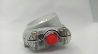 KL6 lampu tutup tambang tanpa kabel Mini dengan indikator kapasitas baterai lampu topi penambang Led 7Ah lampu