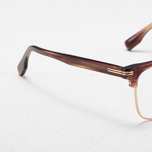 Lunettes de vue rectangulaires à monture intégrale, monture solide écaille de tortue, anti-UV, unisexe, pour adultes, correction de la vue - Product Image 4