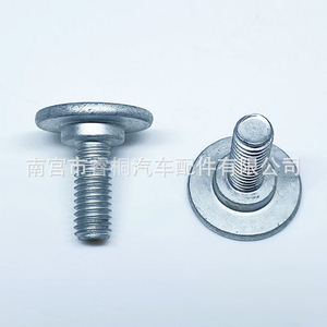 Vis autotaraudeuse à tête plate Phillips Shuangxuan M6x15 en acier galvanisé, tête de 10 mm, diamètre de 18,3 mm - Product Image 2