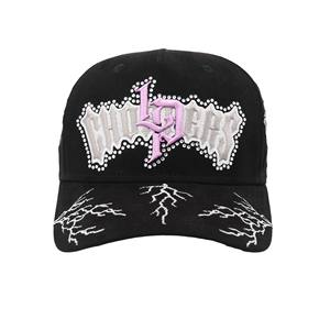 Gorra Tcap China con Bordado que Brilla en la Oscuridad, Etiqueta Metálica Personalizada y Pedrería - Product Image 2