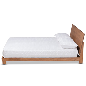 Cadre de lit rembourré de luxe moderne, tailles King et Queen, avec tête de lit moelleuse, lit plateforme, mobilier de chambre contemporain, personnalisable pour hôtels et villas - Product Image 3