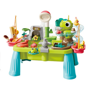 Juguetes de Juego de Imitación para Parque Acuático al Aire Libre con Temática de Dinosaurios para Niños de 2 a 4 y de 5 a 7 Años, Hechos de Plástico Resistente - Product Image 1