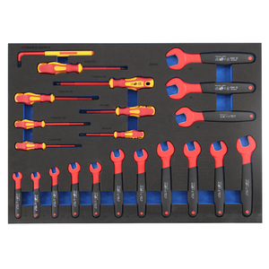 Professional 186 Pcs Insulated <b>Tool</b> Sets 4 Layer 5 DrawersEV/ New Energy Hybrid Sheet <b>Metal</b> Kit Cabinet - Product Image 5