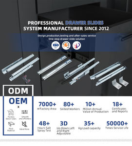 Comedor dormitorio apartamento oculto Undermount deslizante cocina gabinete muebles cierre suave moderno Delgado Metal cajón caja sistema - Product Image 4